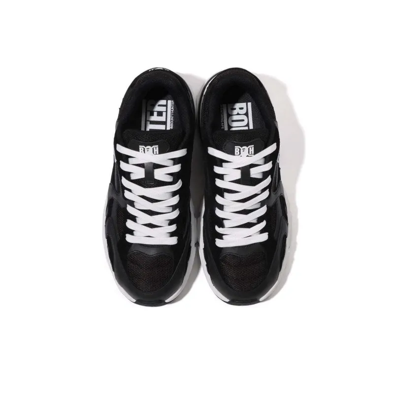 BOUNTY HUNTER x A BATHING APE SHARK STA Cushioning Low Top Casual Shoes Men's Black-3