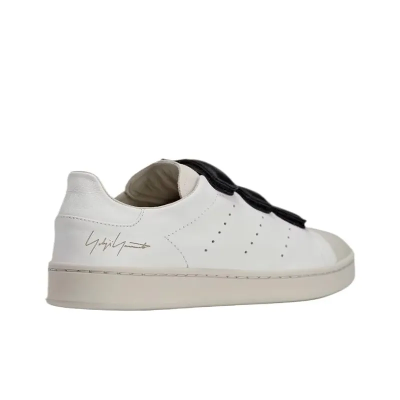 Y 3 Stan Smith Adidas Hook & Loop 'Talc Black'-2