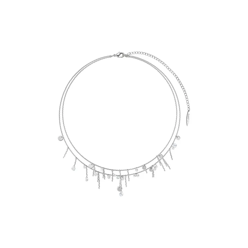 BOONEE ALUS White Gold Plated Copper Necklaces Women's-0