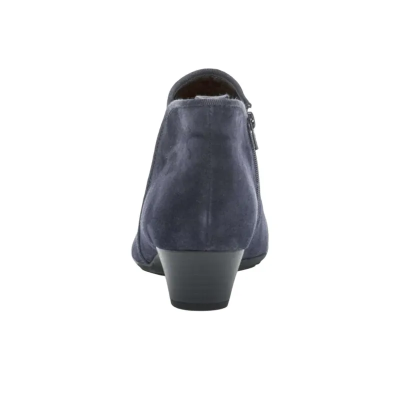Gabor Fashion Ankle Boots 3.5cm Women's Blue-4