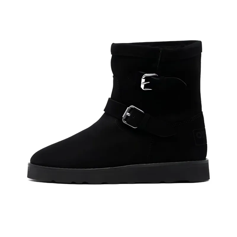 KENZO Buckle-detail Suede Boots-0