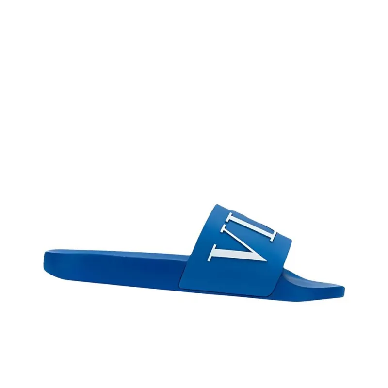 Valentino VLTN Slide Slippers Men's Blue-1