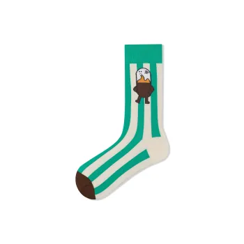 Montecto&Capsule Mid Calf Socks Unisex Green