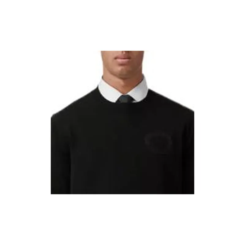 Burberry Oak Leaf Crest Wool Jumper-5