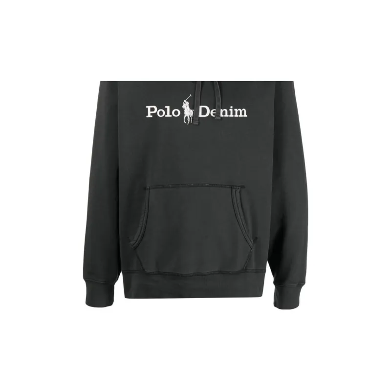 Polo Ralph Lauren Logo print Drawstring Hoodie-5