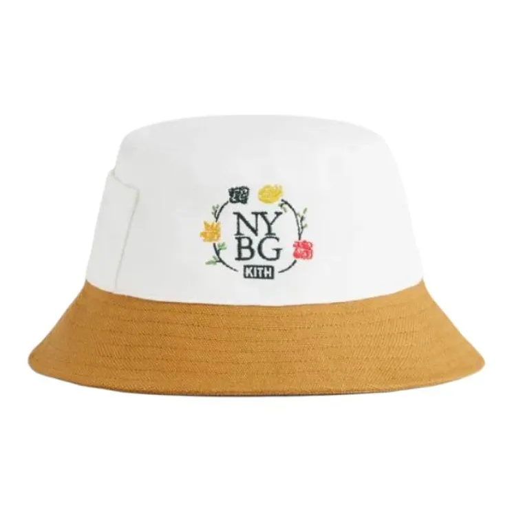 KITH X New York Botanical Garden Two Tone Canvas Dawson Bucket Hat-0