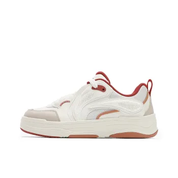 FILA Low Top Skateboard Shoes Women's White Umber