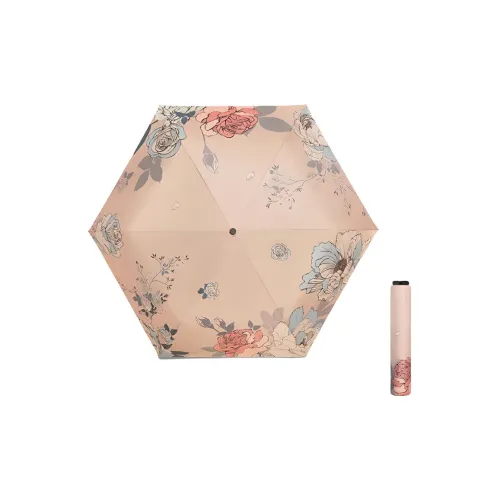 IDREAMY Three-Fold Nano Grid Pattern Gold Glue Fragrance Super-Light Dual-Use Umbrella For Sunny And Rainy Days