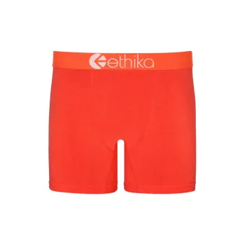 ETHIKA Underpants Men's 1 Pack Orange Red