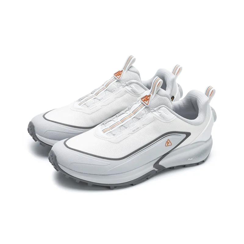 FILA Cushioning Low-Top Running Shoes Women's White-1