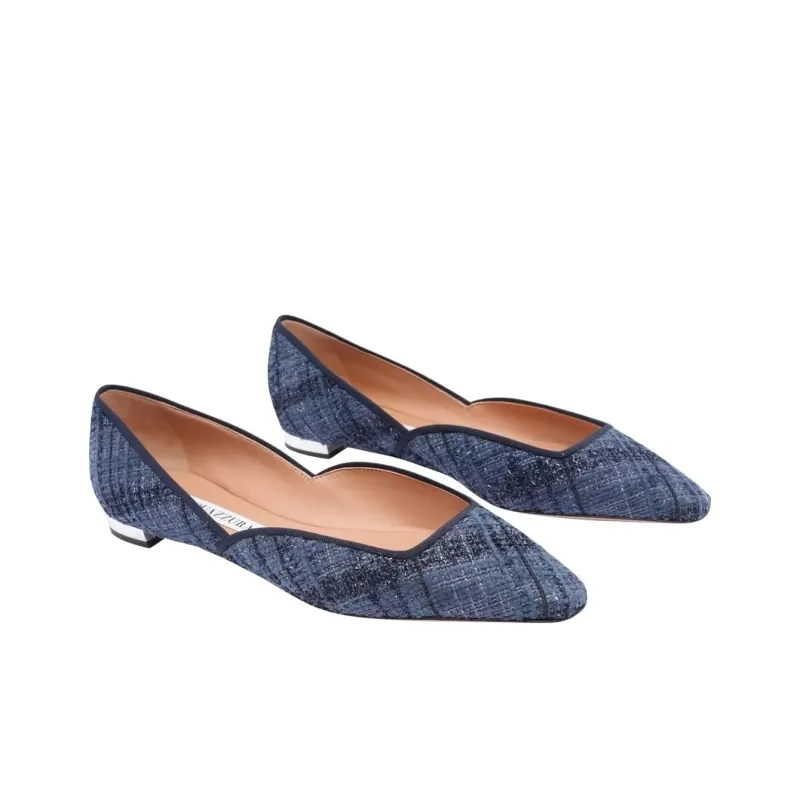 AQUAZZURA Casual Single Shoes Women's Blue-2
