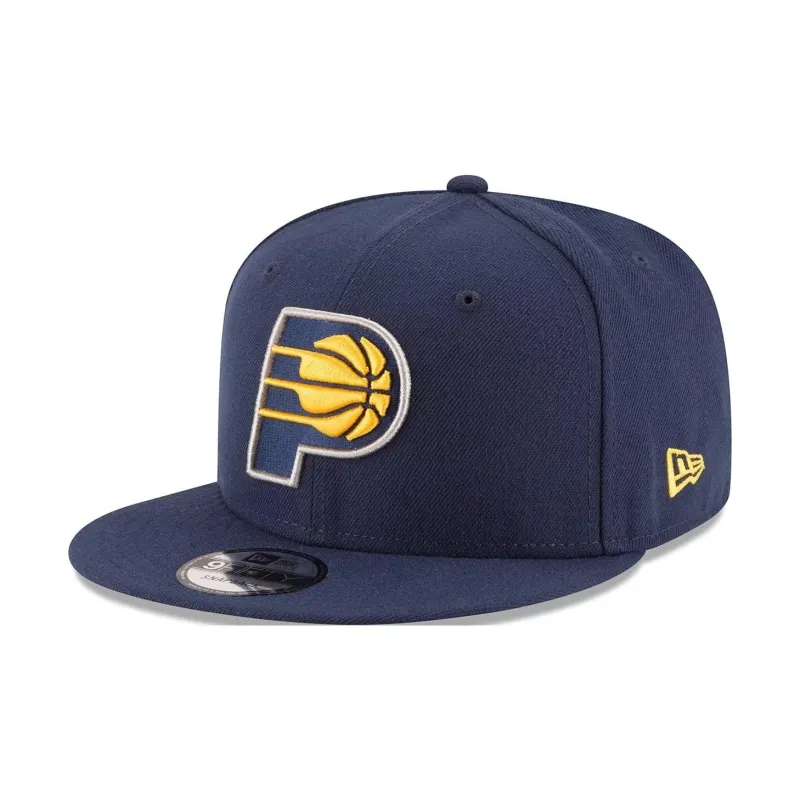 Nba Indiana Pacers New Era Rally Drive Side Patch 59Fifty Fitted Hat-0