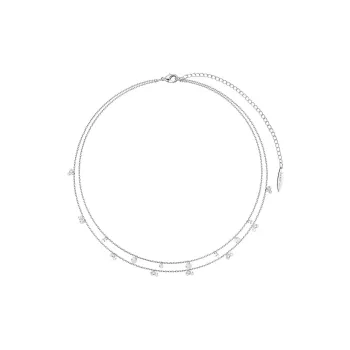 BOONEE ALUS White Gold Plated Copper Necklaces Women's