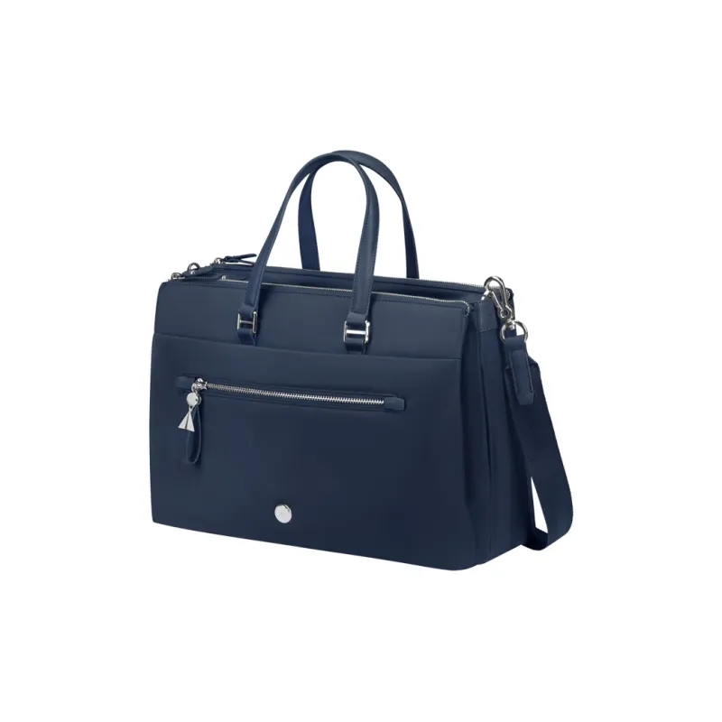 SAMSONITE KARISSA EVO Nylon Tote Bag Shopping Bag Shoulder Bag Crossbody Bag Handbag Women's Blue Night-1