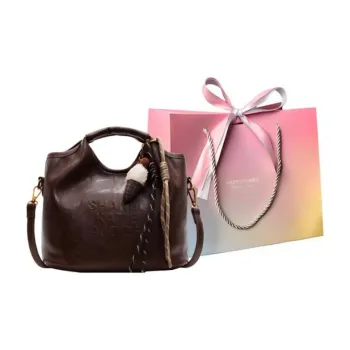 Yalu PU Handbag Medium Size Women's Black/brown/coffee