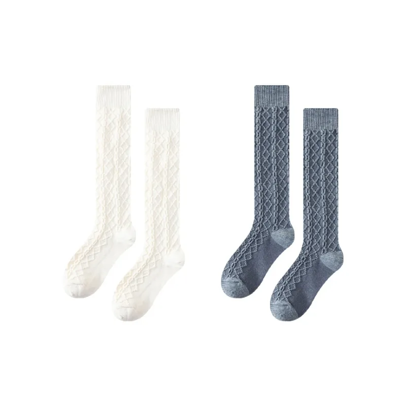 MIIOW Knee High Socks Women's 2 Pack-22