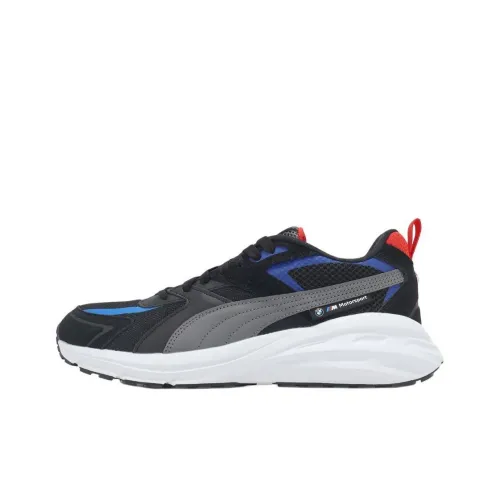 PUMA Bmw Mms Wear-resistant And Lightweight Low-Top Casual Shoes Men's Black