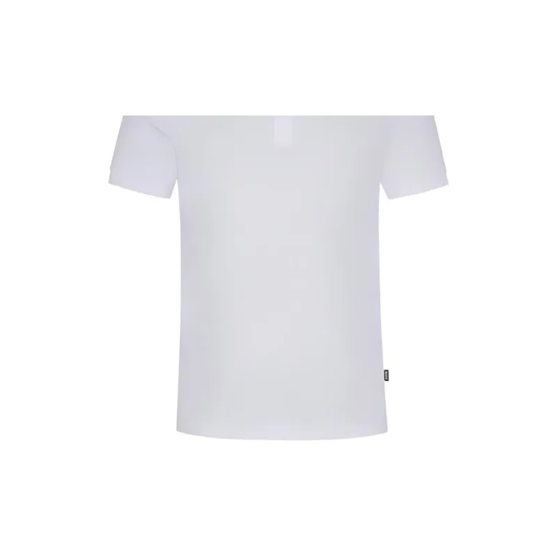 HUGO BOSS Pallas Embroidered Straight Hem Polo Shirt-6