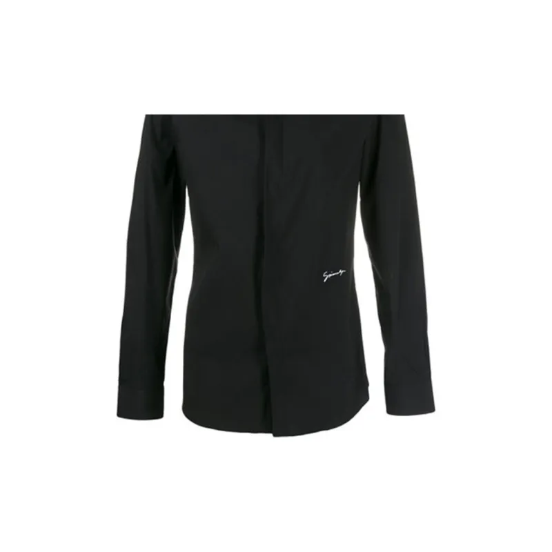 Givenchy Logo Button Down Shirt-4