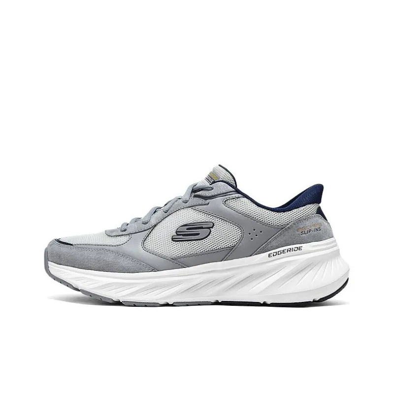 Skechers SPORT MENS Wear resistant And Lightweight Low Top Casual Shoes Men's Gray-0