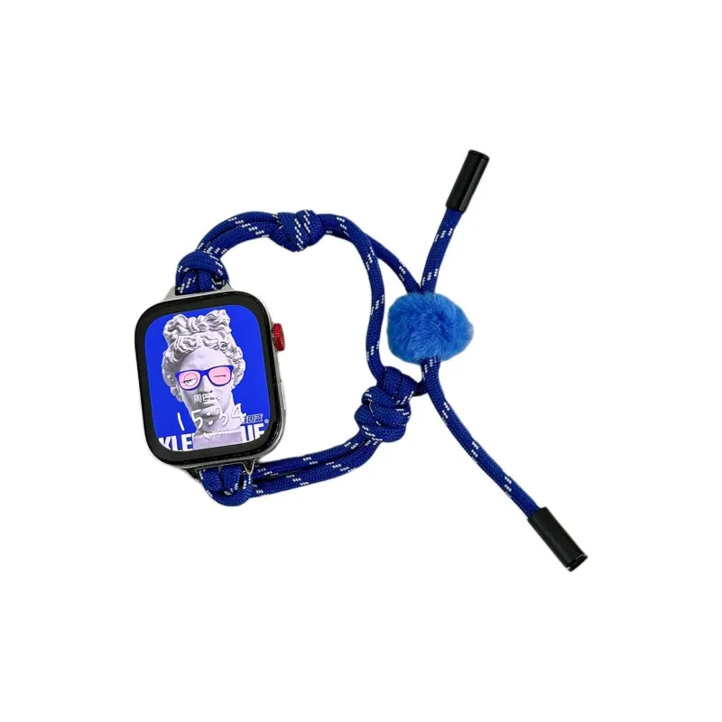 Mr. Strap Apple Compatibility Watch Band 12.5 21cm Fabric Material-10