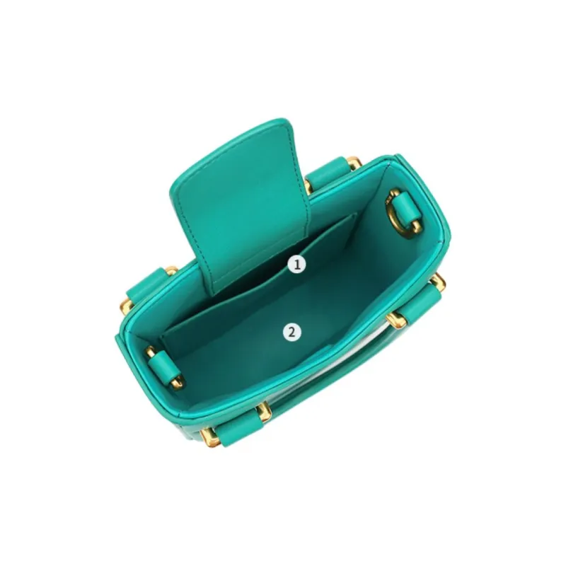 ST&SAT Split Cow Leather Bonded Synthetic Leather Crossbody Cell Phone Pouch Small Handbag Regular Women's Multicolor-3