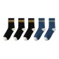 3 Black+2 Dark Blue