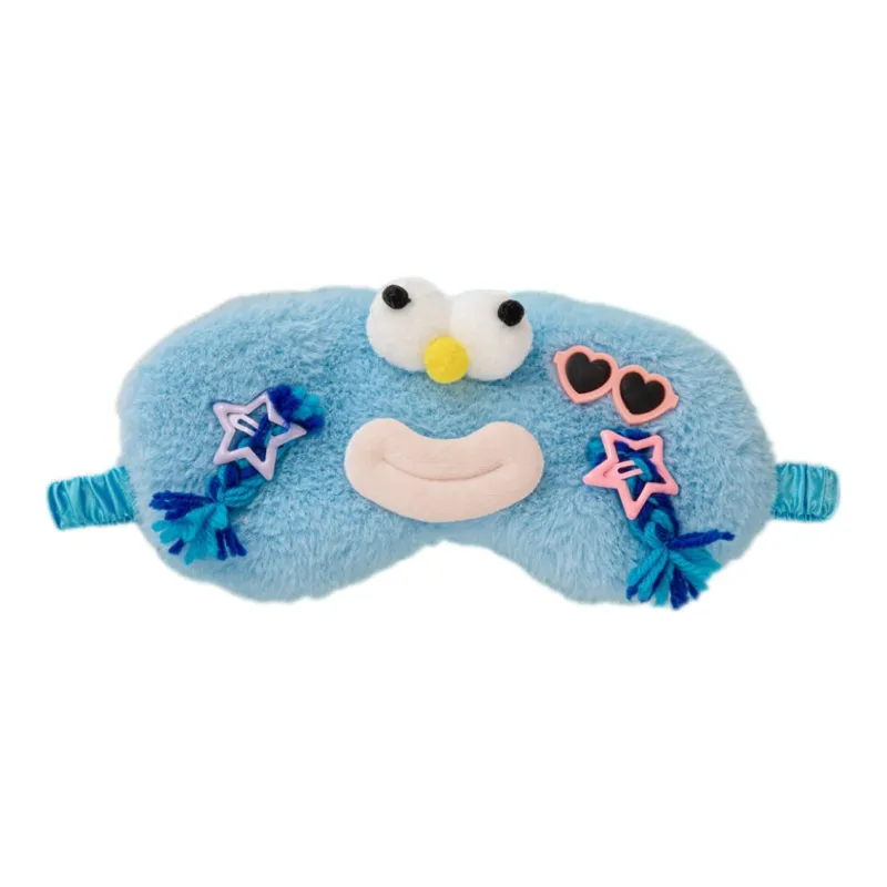 NUOTING Imitation Rabbit Plush Eye Masks-4