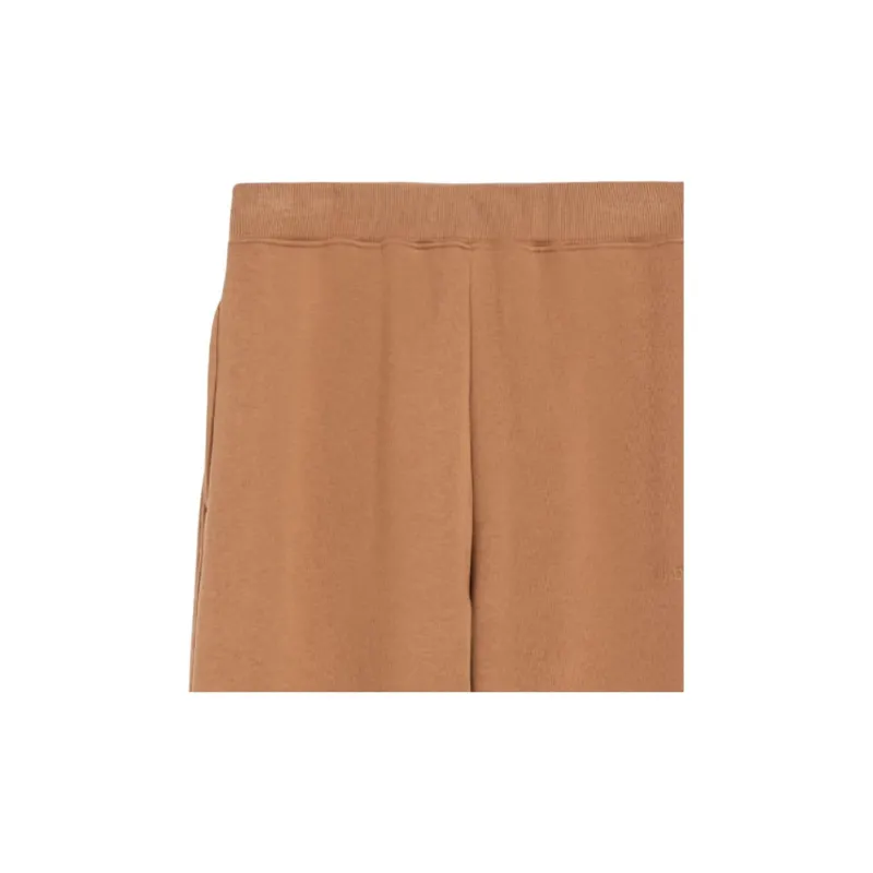 MaxMara Tamaro Collection Cotton Fleece Trousers Casual Pants Women's Khaki-1
