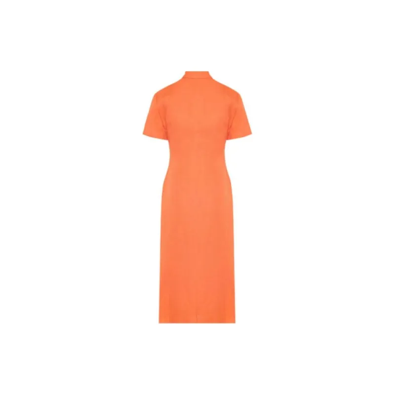 THEORY Linen Midi Dress-1