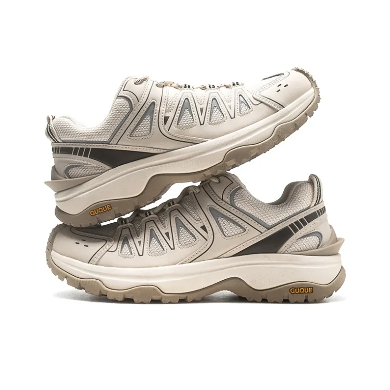 Ancient Finches Low-Top Trekking Shoes Unisex Gray-17