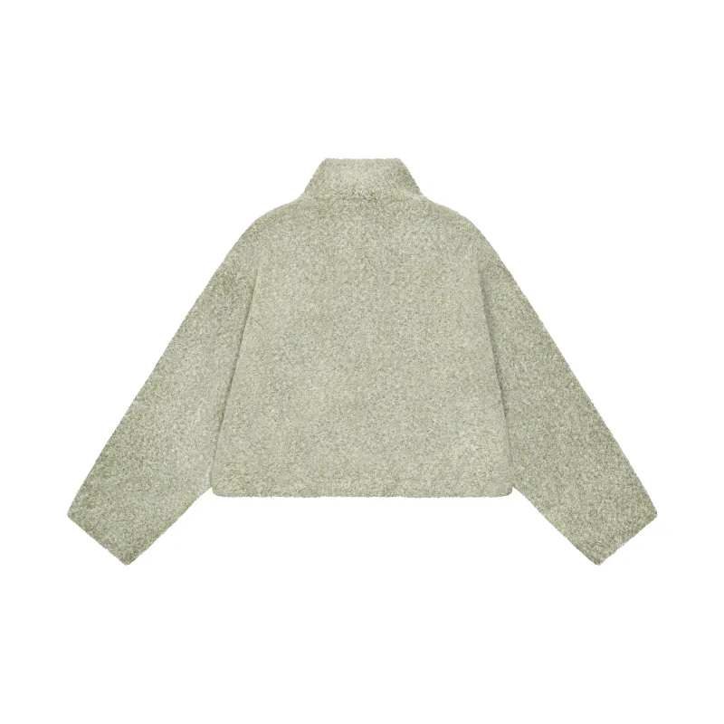 Saotome Velvet feel Coat Women's Multicolor-6
