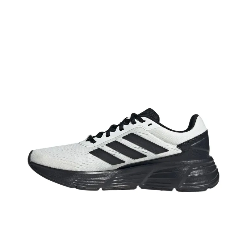 Adidas Wear resistant And Lightweight Low Top Running Shoes Unisex Black-0