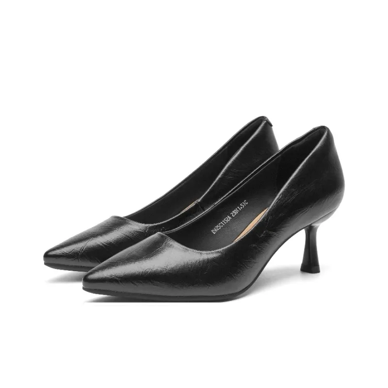 DUSTO Slim Heel High Heels 6.4cm Women's-5