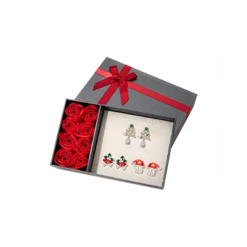 QLADY S925 Silver Earrings Women's