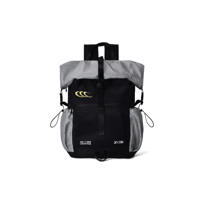 COEXISTENCE Polyester Stain Resistant Water Repellent Backpack Tubas Unisex Yellow-14