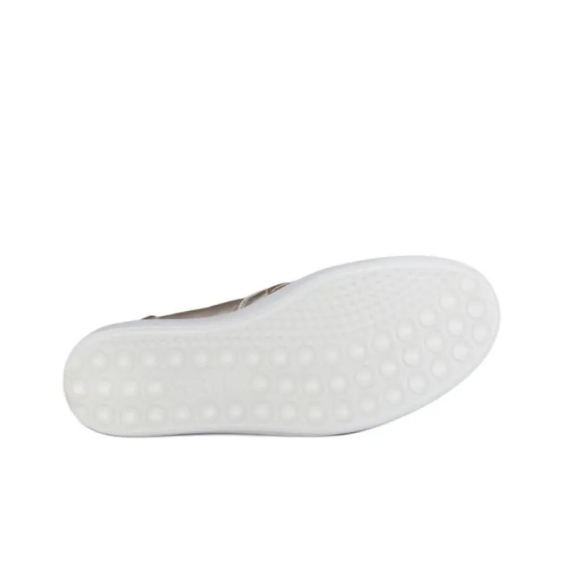 Ecco Soft 7 Casual Single Shoes Women's Gold-5