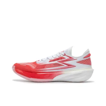 361° QUIKFLAME Basketball Shoes Men Low Top Red White