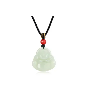Emerald Dynasty Hetian Jade Necklaces White Jade/Pale Greenish White Jade Women's
