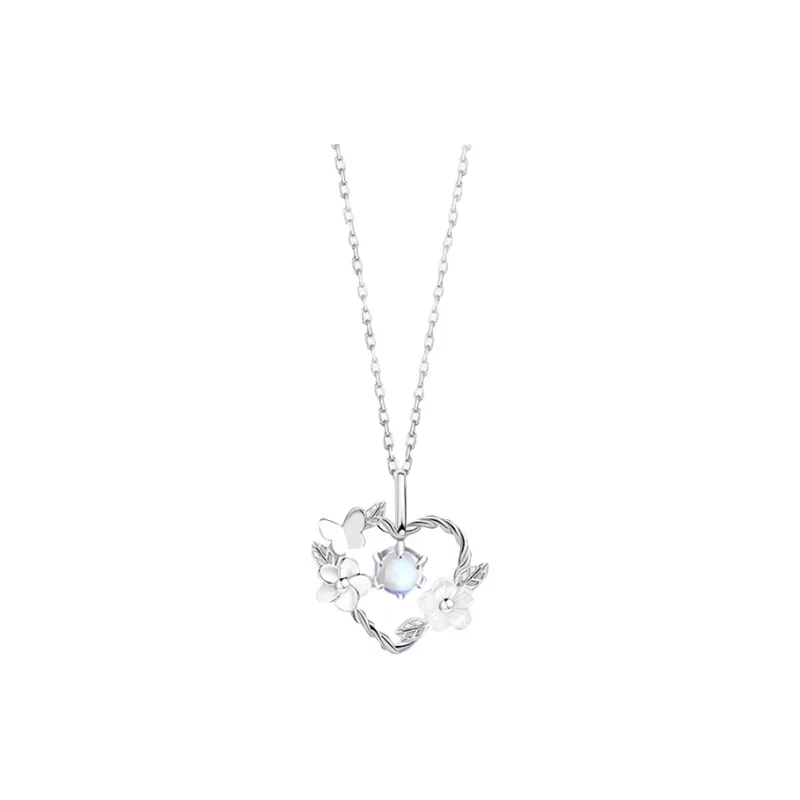 MULAFEN 925 Sterling Silver Necklaces Women's-2