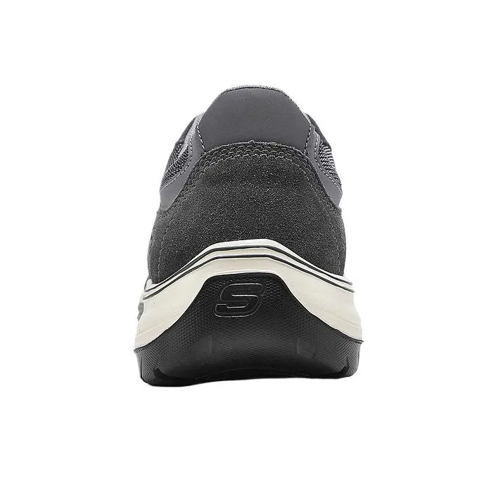Skechers SKECHERS MENS USA Breathable Lightweight Low Top Running Shoes Men's Gray-4