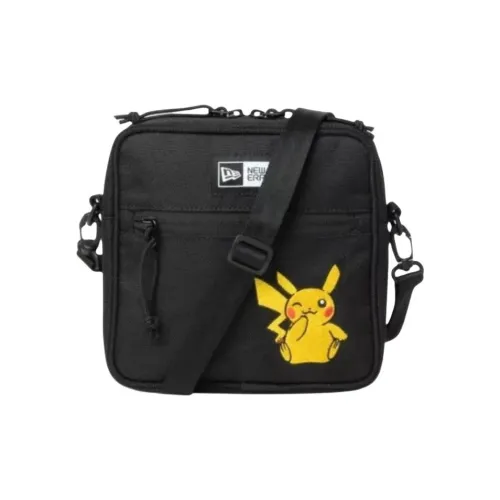 New Era Polyester Shoulder Bag Unisex Black