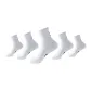 5 Pack White Black