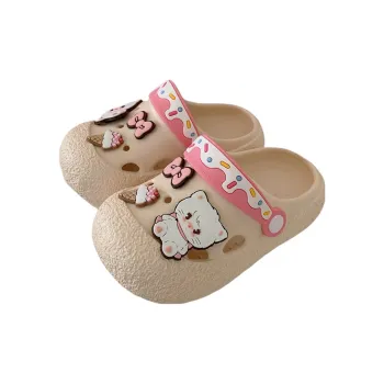 SHIGUDE x Mikko Slippers Women's, White Apricot
