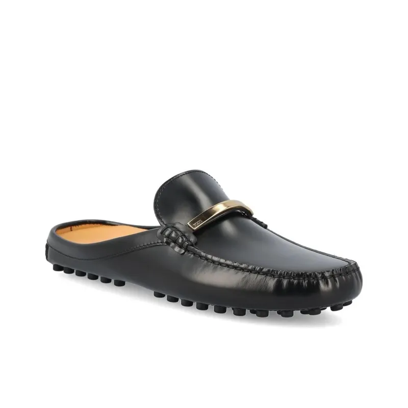 TOD'S Logo Engraved Slip On Sandals Women's-2