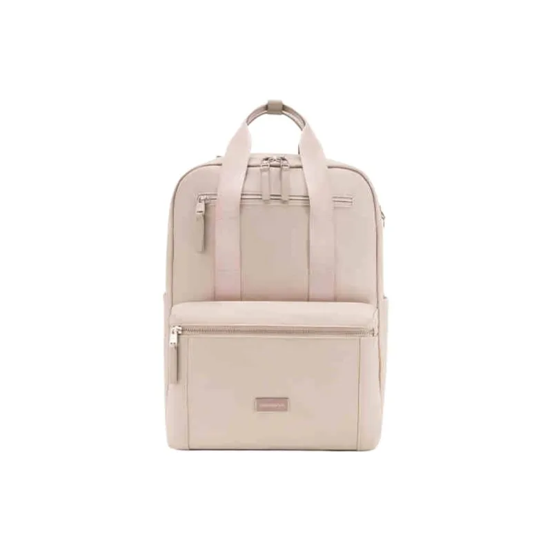 SAMSONITE Fabric Backpack Large Size Women's Milk White-0
