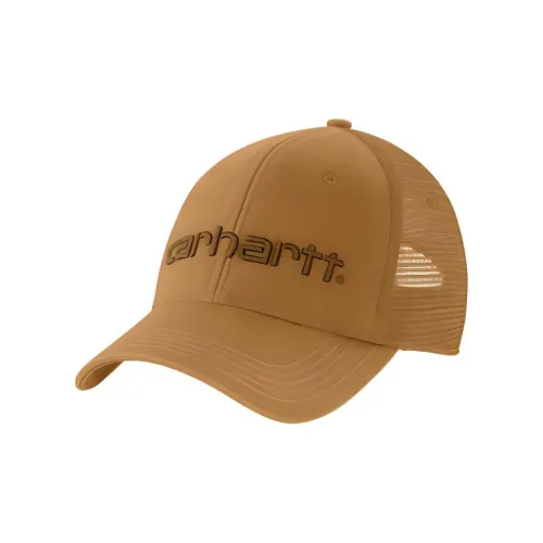 Carhartt 100% Cotton Canvas Polyester Baseball Caps Unisex Brown