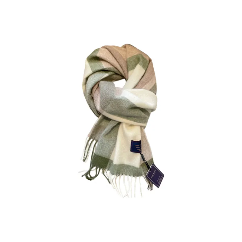 YUZHAOLIN Wool Knit Scarves Unisex-5