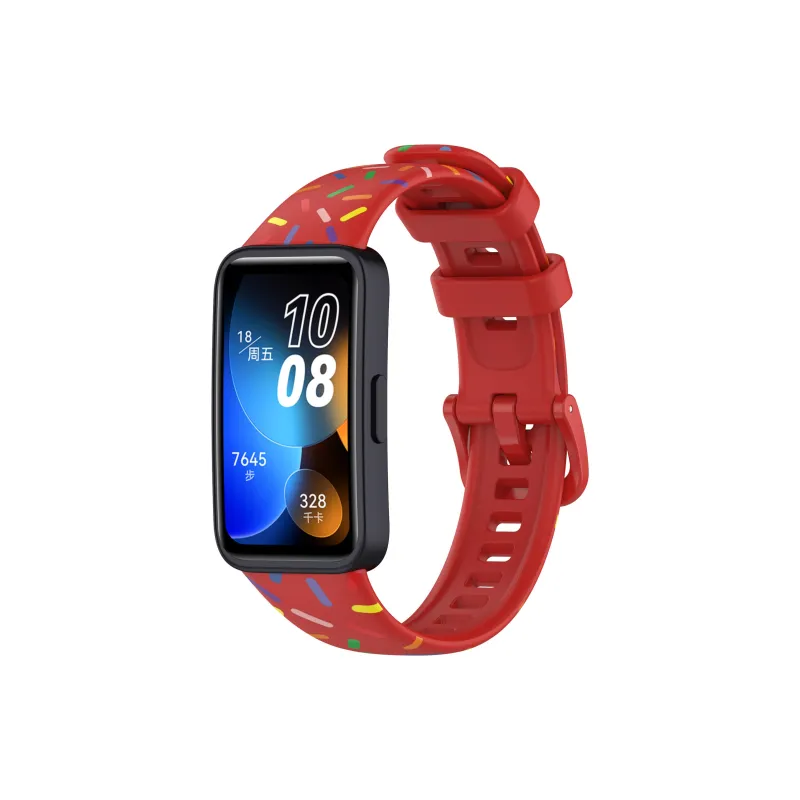 CHRROTA Huawei Compatibility Watch Band Silicone Material-4