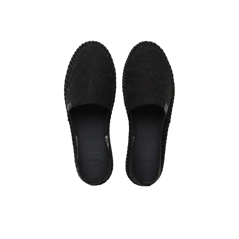 Havaianas Low Top Casual Shoes Unisex Black-3